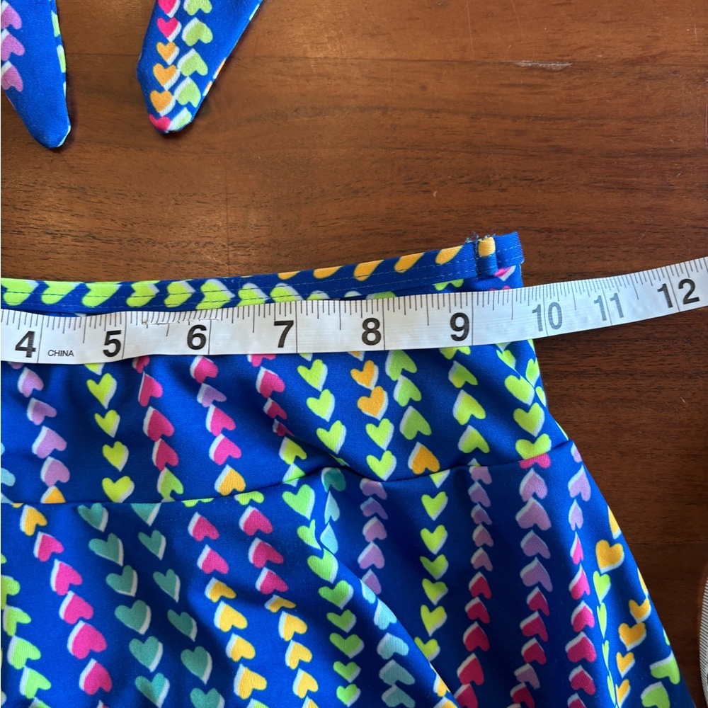 Lands' End Multicolor Heart Tankini Set - Picture 11 of 12